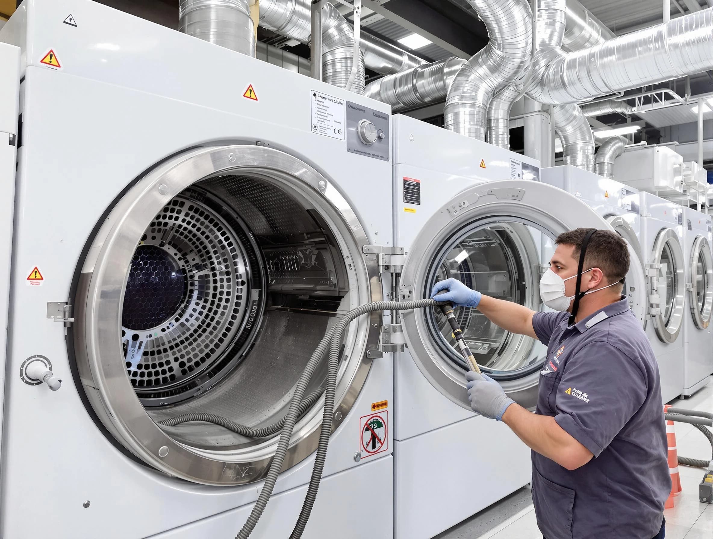 Industrial-grade dryer vent cleaning by Carnot-Moon Dryer Vent Cleaning in Carnot-Moon