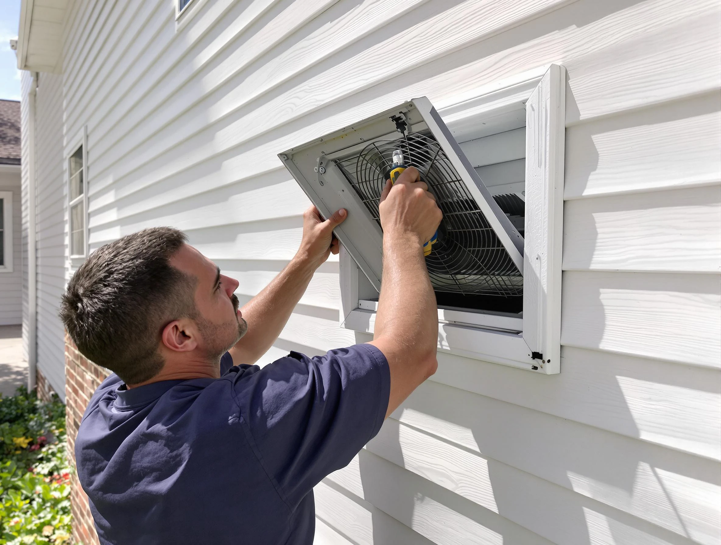 Dryer Vent Cover Replacement in Carnot-Moon