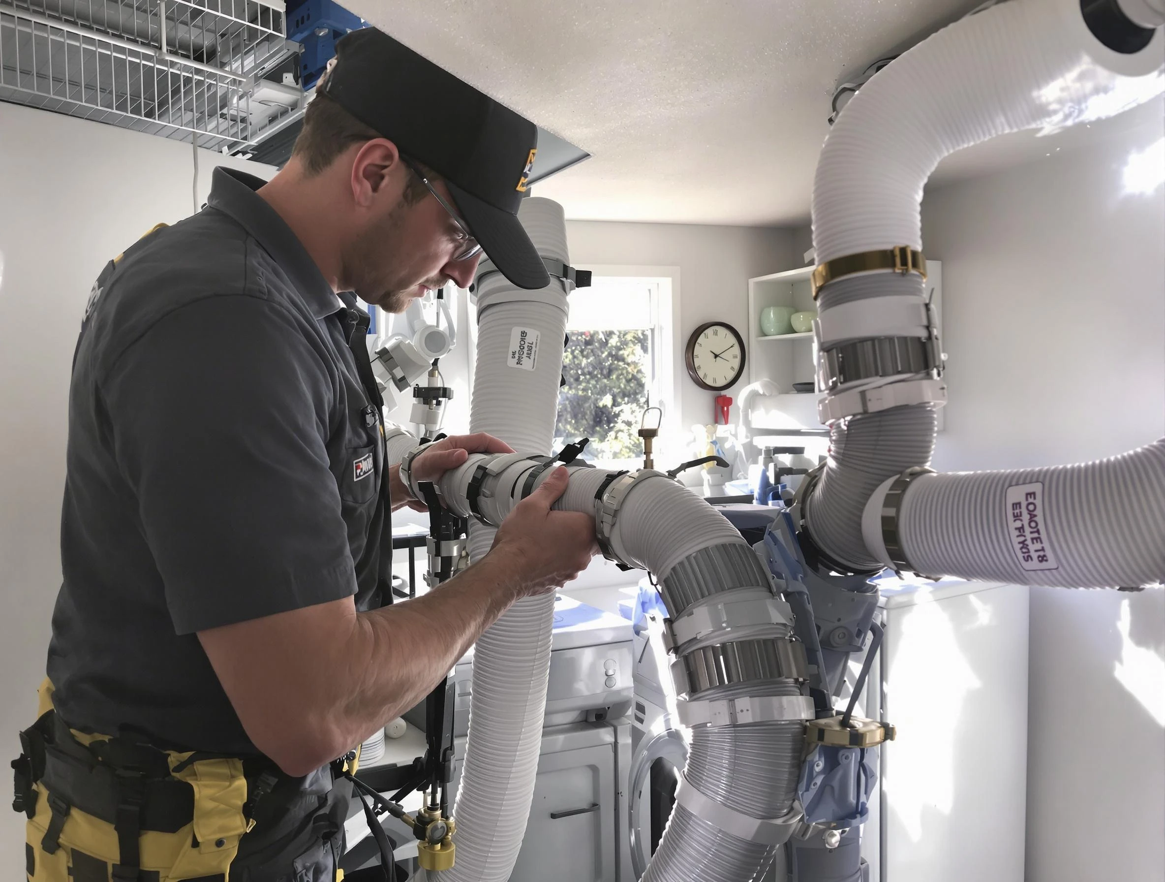 Dryer Vent Hose Installation in Carnot-Moon
