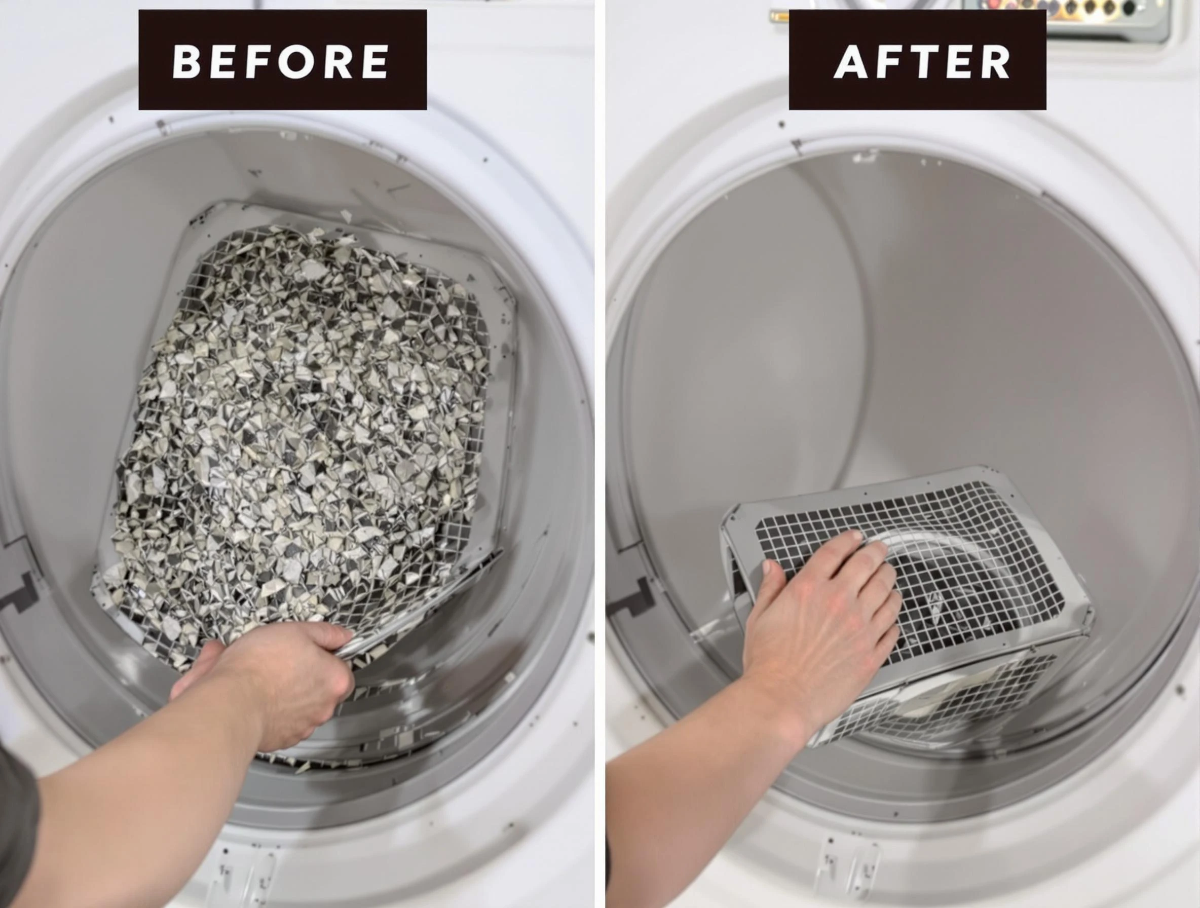 Professional lint trap cleaning by Carnot-Moon Dryer Vent Cleaning in Carnot-Moon