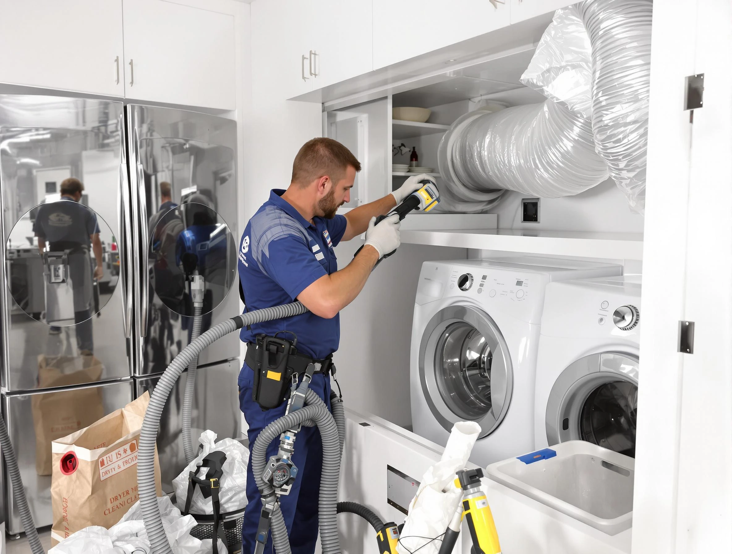 Professional duct cleaning by Carnot-Moon Dryer Vent Cleaning in Carnot-Moon