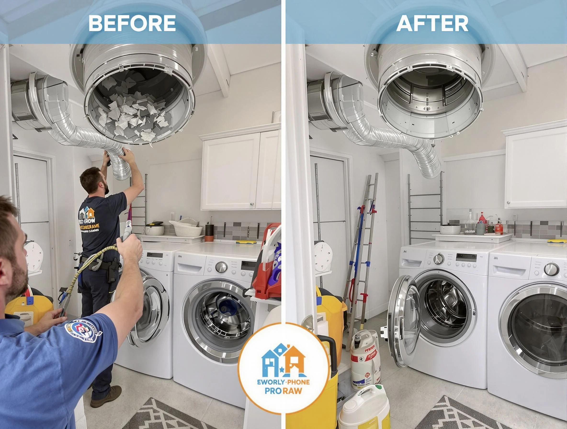 Residential dryer vent cleaning by Carnot-Moon Dryer Vent Cleaning in Carnot-Moon